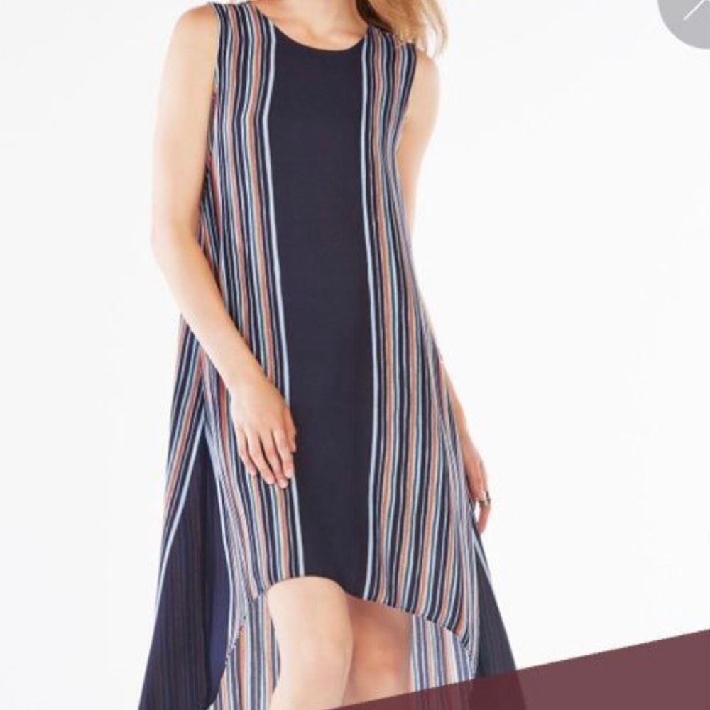 BCBG MAXAZRIA Annamae Dress with Hi-
Low Hem